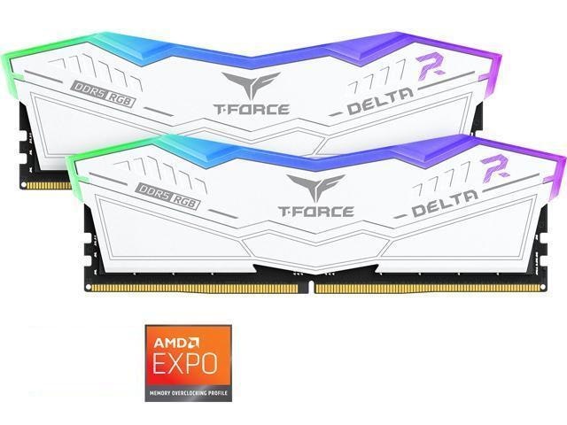 Team T-Force Delta RGB 32GB DDR5 6000MHz Desktop Memory: $499.99 Team T-Force Delta RGB 32GB DDR5 6000MHz Desktop Memory: $499.99
