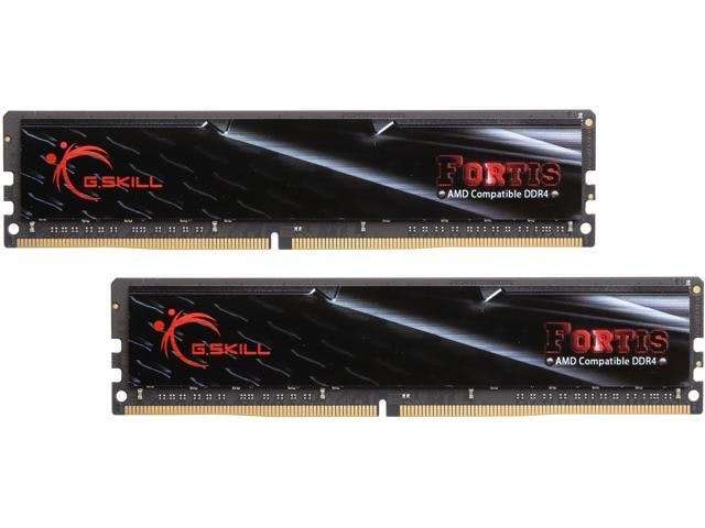 G.Skill Fortis 32GB 2 x 16GB DDR4 2400MHz Desktop Memory: $259 G.Skill Fortis 32GB 2 x 16GB DDR4 2400MHz Desktop Memory: $259