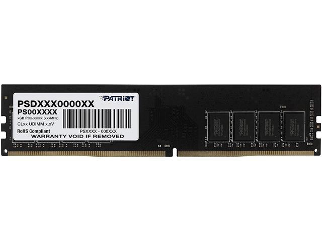 Patriot Signature Line 4GB DDR4 2400 Desktop Memory: $55.27 Patriot Signature Line 4GB DDR4 2400 Desktop Memory: $55.27
