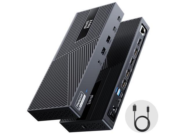 14-in-1 USB C Triple Monitor DisplayLink Docking Station: $239.99 14-in-1 USB C Triple Monitor DisplayLink Docking Station: $239.99