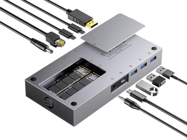 Orico 8K Dual USB-C Dock and Dual Bay M.2 NVMe SSD Enclosure: $149.99 Orico 8K Dual USB-C Dock and Dual Bay M.2 NVMe SSD Enclosure: $149.99