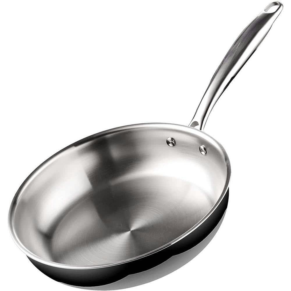 10-Inch Tri-Ply Stainless Steel Skillet: $52.49 10-Inch Tri-Ply Stainless Steel Skillet: $52.49