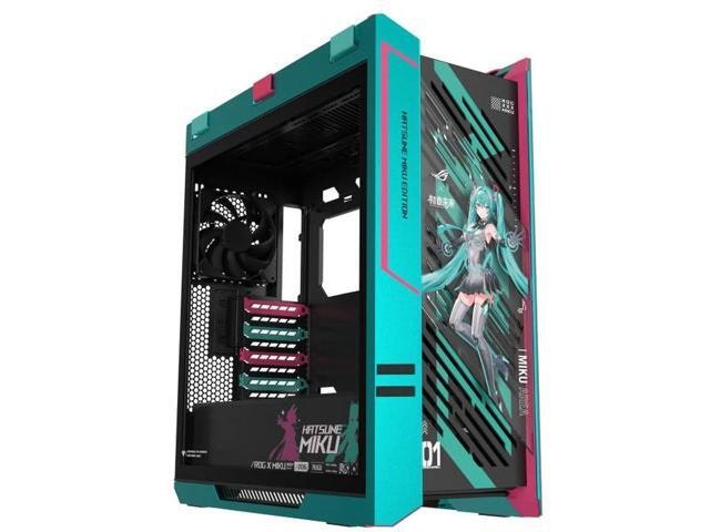 Asus ROG Strix Helios Hatsune Miku Edition Mid-Tower Computer Case: $1,044.64 Asus ROG Strix Helios Hatsune Miku Edition Mid-Tower Computer Case: $1,044.64
