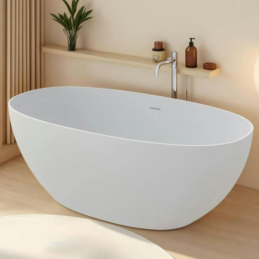 59-Inch Solid Surface Freestanding Bathtub: $2,030.38