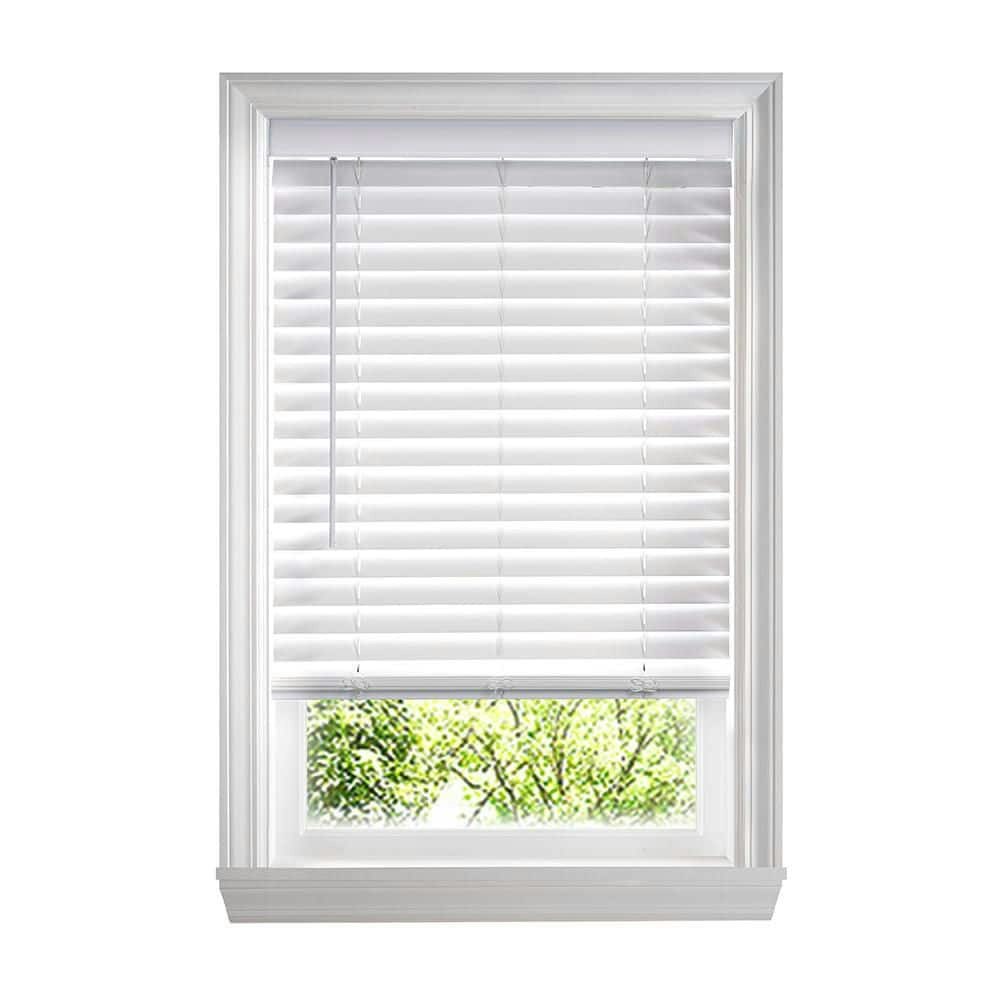 56.375" x 54" Cordless Faux Wood Window Blinds: $71.98 56.375" x 54" Cordless Faux Wood Window Blinds: $71.98