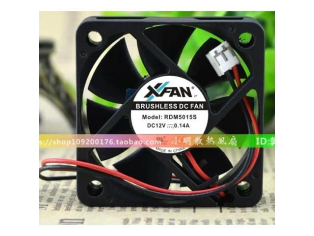 RDM5015S 50mm 12V Silent Cooling Fan: $19.74