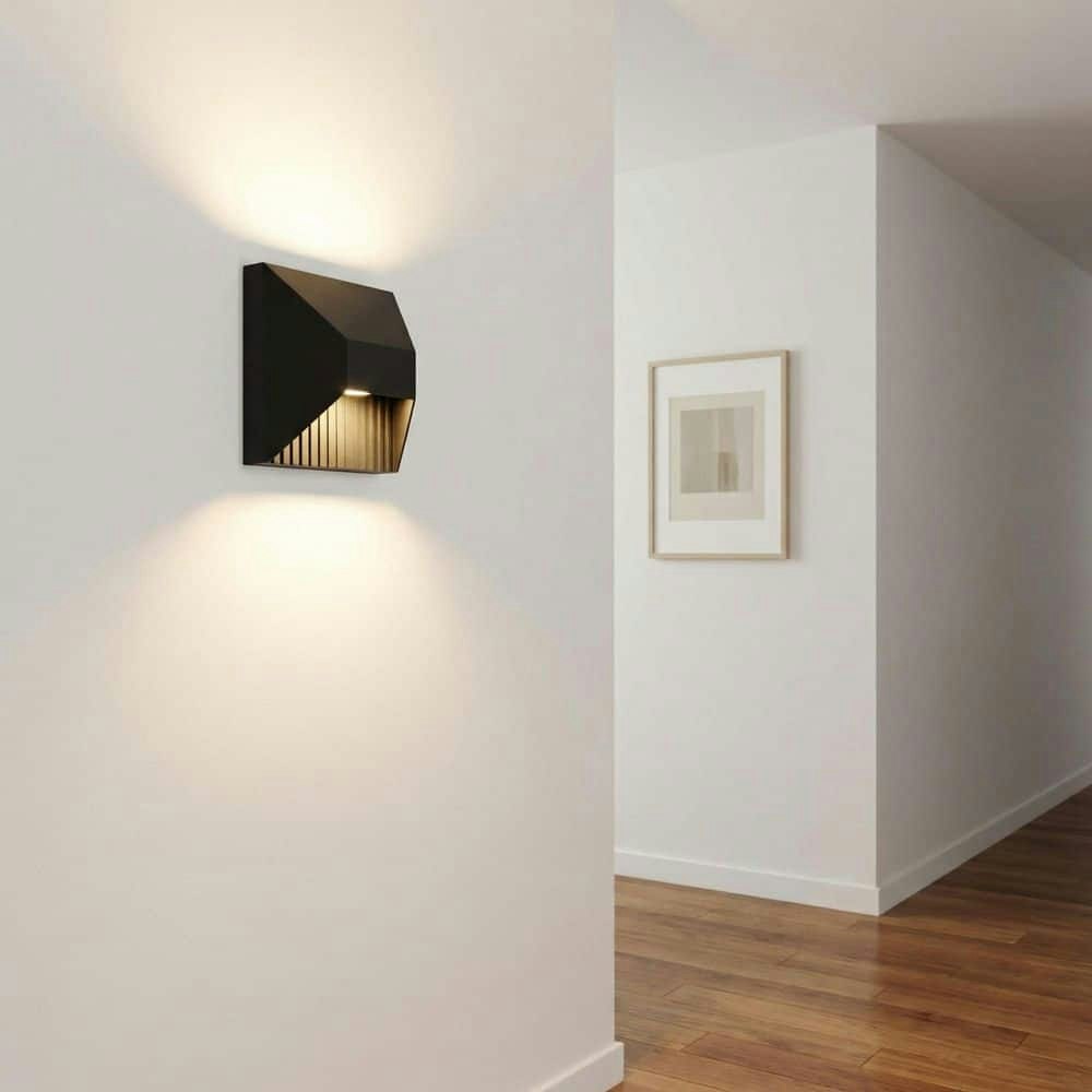 5-Inch Black 11-Watt Dimmable LED Wall Sconce: $112.41 5-Inch Black 11-Watt Dimmable LED Wall Sconce: $112.41