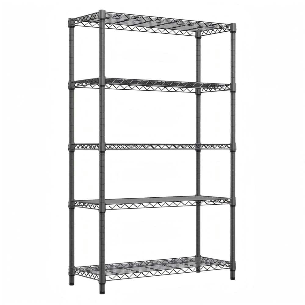 1,750-Pound 5-Tier Steel Storage Shelving Unit: $161.90 1,750-Pound 5-Tier Steel Storage Shelving Unit: $161.90