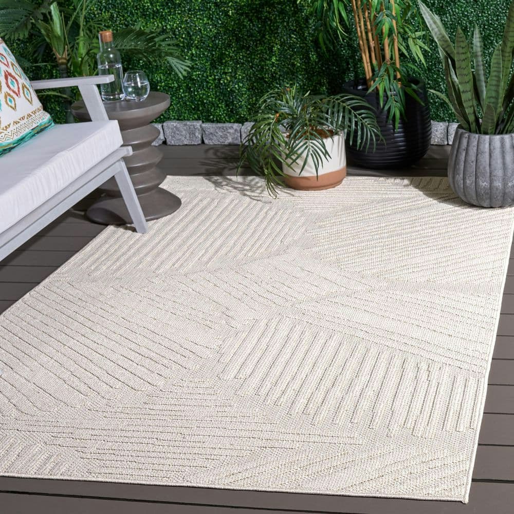 Global 5' x 8' Abstract Striped Indoor/Outdoor Area Rug: $110.45 Global 5' x 8' Abstract Striped Indoor/Outdoor Area Rug: $110.45