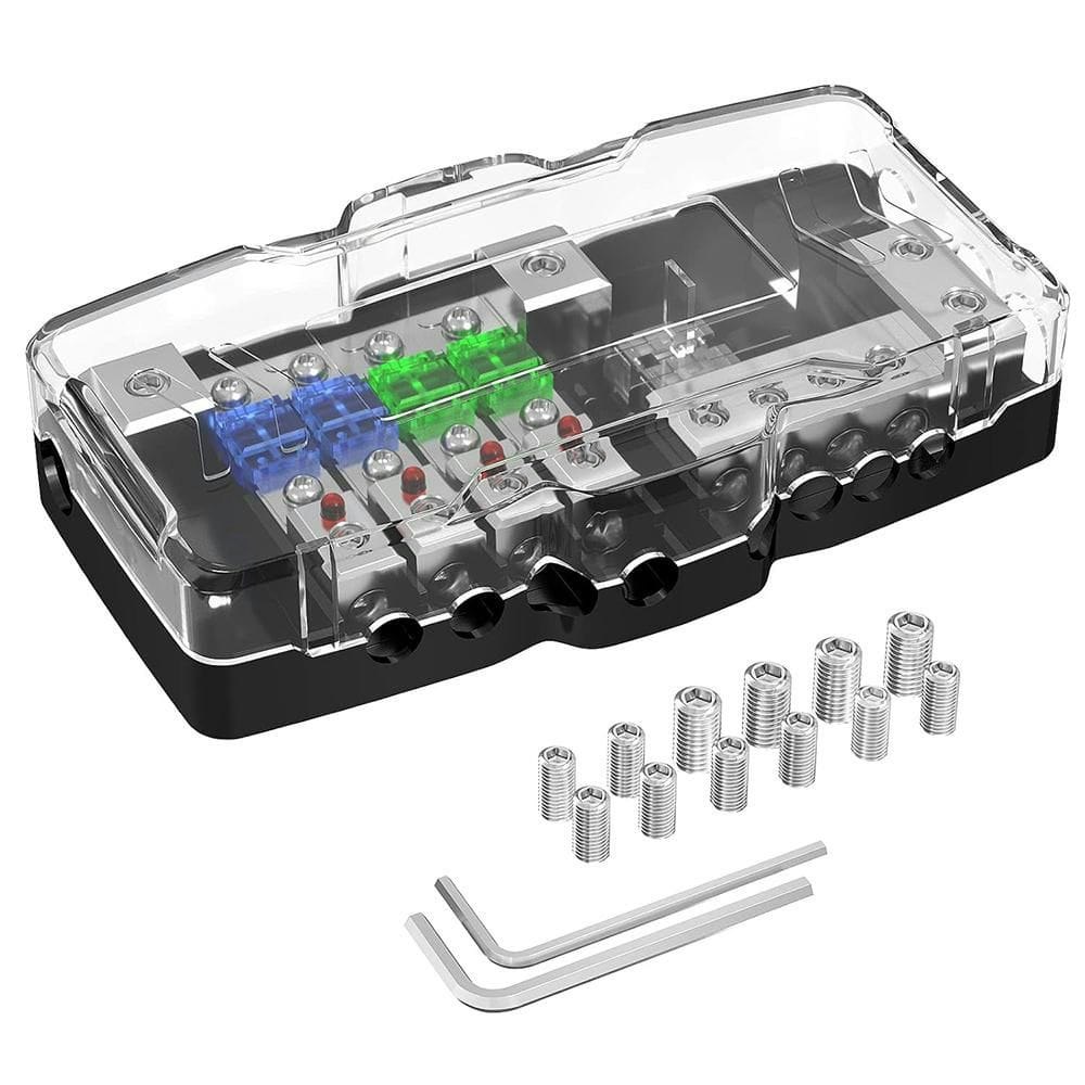 4-Way Mini-ANL Fuse Block Power Distribution with Ground: $44.97 4-Way Mini-ANL Fuse Block Power Distribution with Ground: $44.97