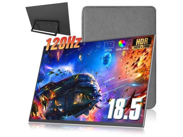 18.5" 1080p 120Hz Portable Monitor with Sleeve: $149.99 18.5" 1080p 120Hz Portable Monitor with Sleeve: $149.99