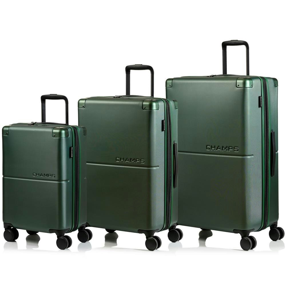 Earth 3-Piece Hardside Polycarbonate Luggage Set: $262