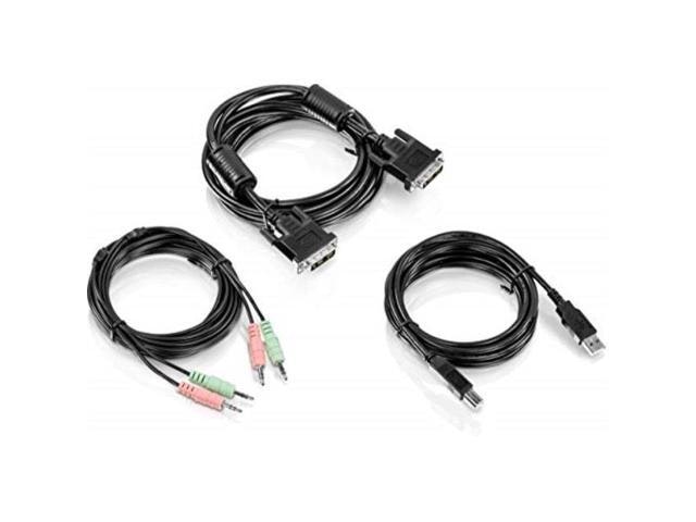 TRENDnet 10-Foot DVI-I USB and Audio KVM Cable Kit: $31.99 TRENDnet 10-Foot DVI-I USB and Audio KVM Cable Kit: $31.99