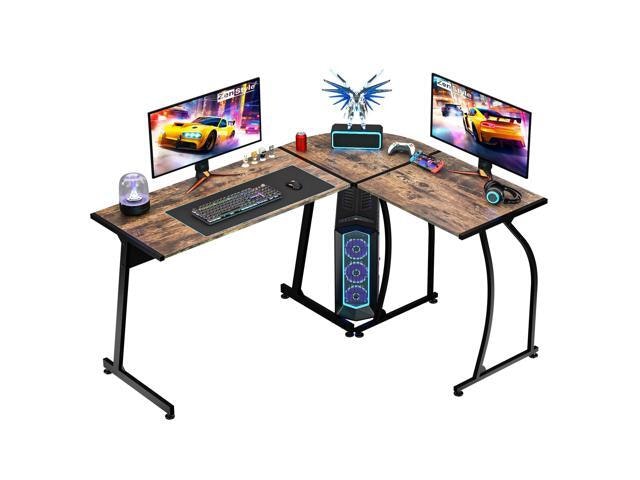 55-Inch L-Shaped Corner Computer Desk: $89.99