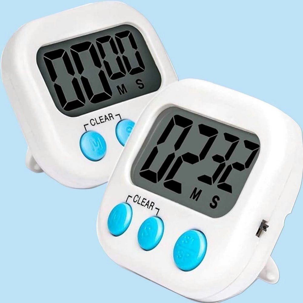 Digital Kitchen Timer 2-Pack: $10.48