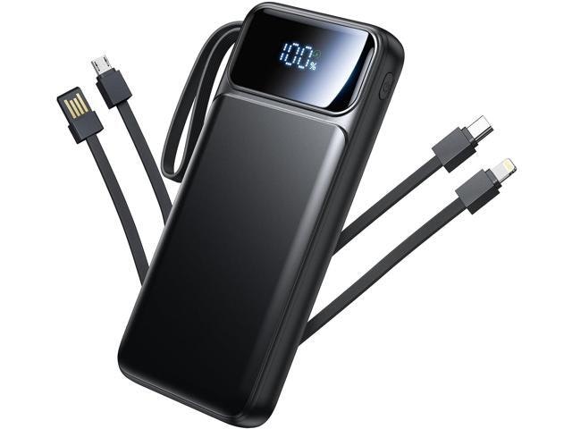 10,000mAh 22.5W Portable Power Bank with Built-in Cable: $39.89 10,000mAh 22.5W Portable Power Bank with Built-in Cable: $39.89