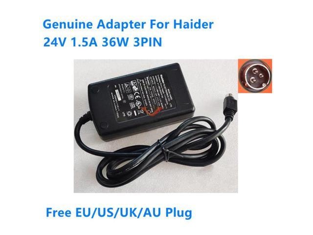 Haider 24V 1.5A 36W 3-Pin POS Printer Power Adapter: $40.24 Haider 24V 1.5A 36W 3-Pin POS Printer Power Adapter: $40.24