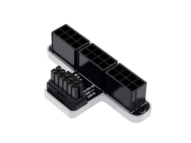 600W 12VHPWR 12+4-Pin to 3x8-Pin Power Cable Adapter: $25.39 600W 12VHPWR 12+4-Pin to 3x8-Pin Power Cable Adapter: $25.39