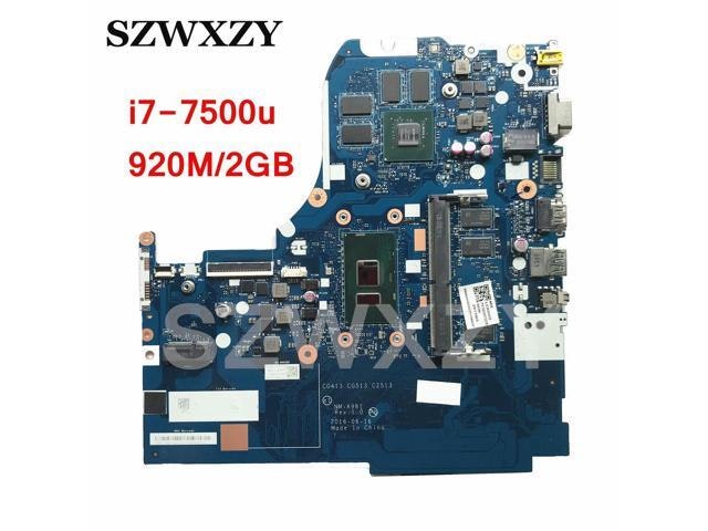 Lenovo 310-15IKB Laptop Motherboard i7-7500U 920M 2GB GPU 4GB RAM: $227.50 Lenovo 310-15IKB Laptop Motherboard i7-7500U 920M 2GB GPU 4GB RAM: $227.50
