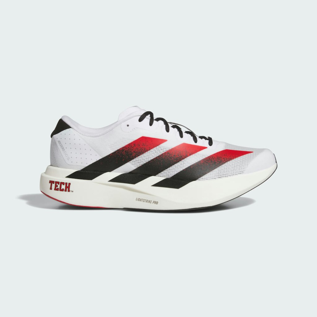 Adidas Texas Tech Red Raiders Adizero EVO SL Shoes: $160 Adidas Texas Tech Red Raiders Adizero EVO SL Shoes: $160
