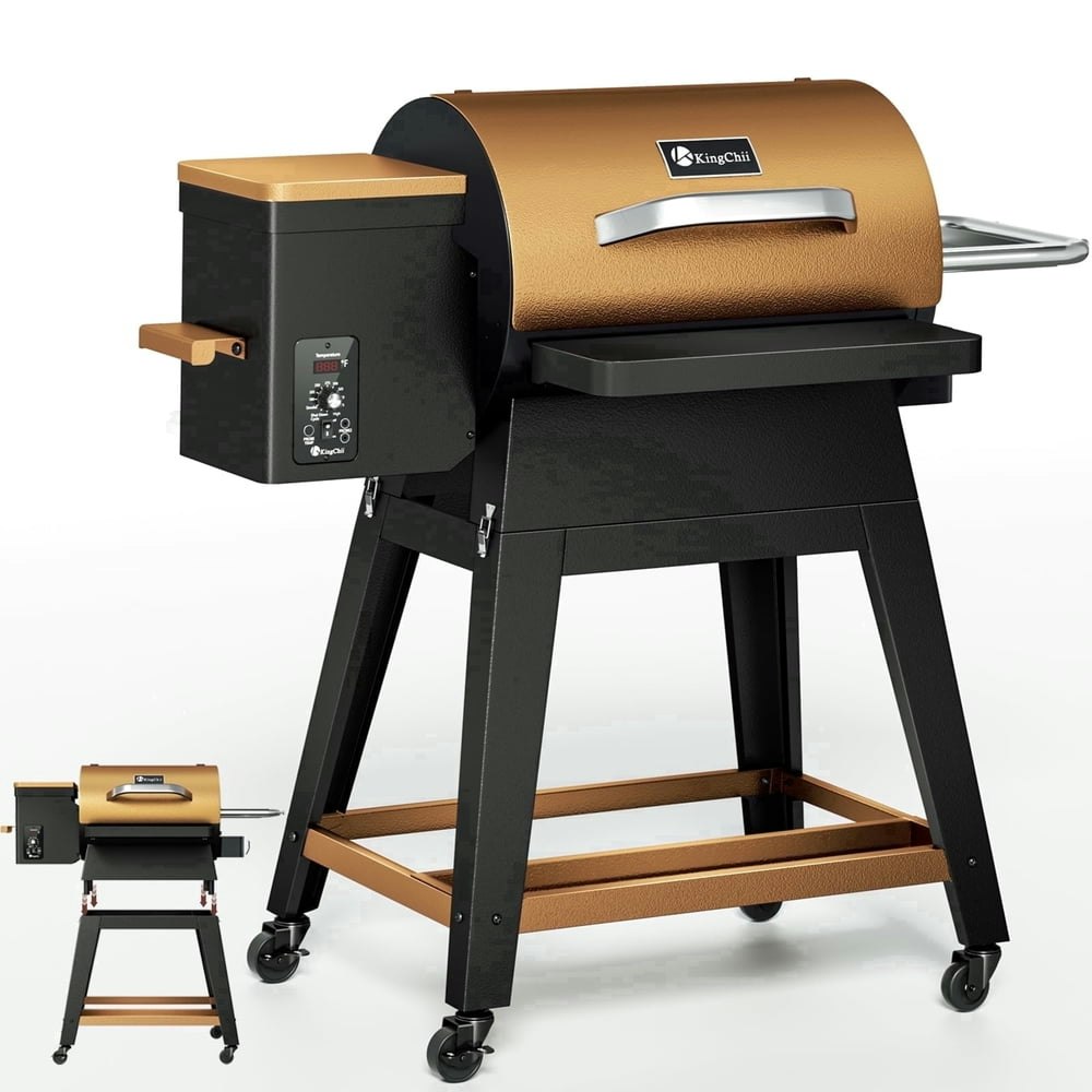 KingChii 485-Square Inch Wood Pellet Grill and Smoker: $279.99 KingChii 485-Square Inch Wood Pellet Grill and Smoker: $279.99