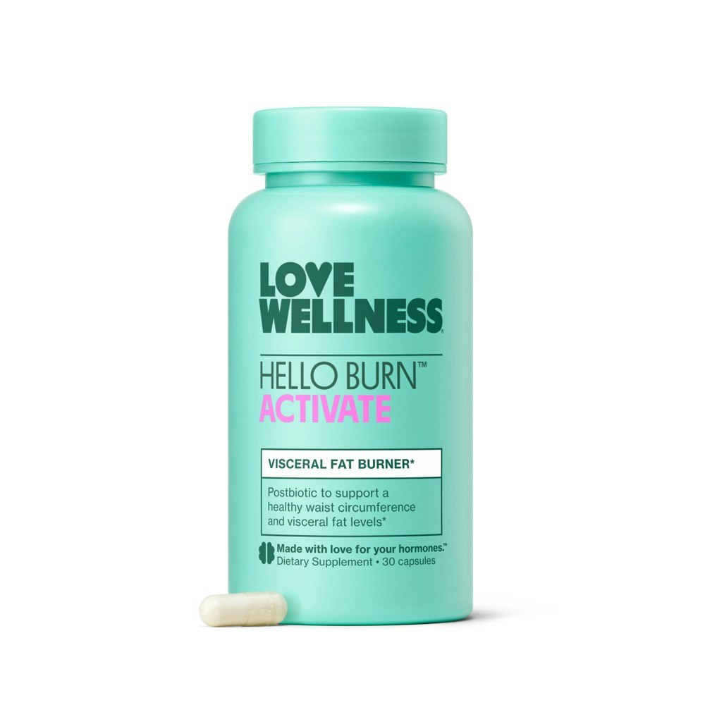 Love Wellness Hello Burn Vegan Dietary Supplement 30-Count: $24.99