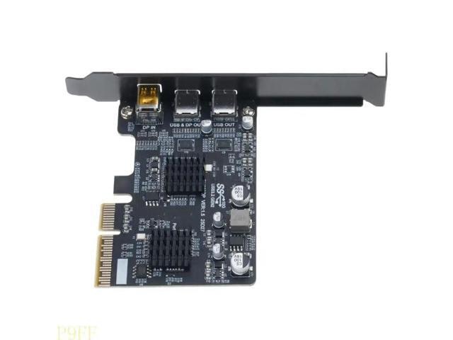 Two-Port USB-C PCIe Expansion Card: $126.07