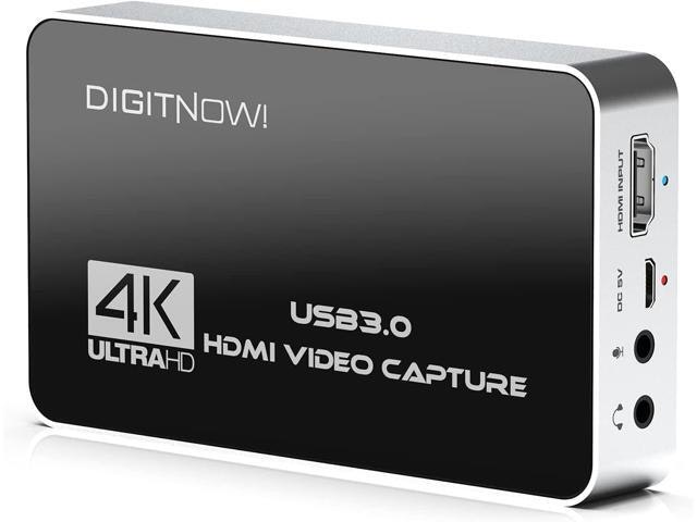 Digitnow 4K 60Hz HDMI Video Capture Card: $102.30
