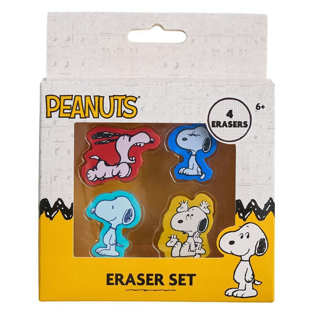 Peanuts Snoopy Novelty Erasers 4-Pack: $2 Peanuts Snoopy Novelty Erasers 4-Pack: $2