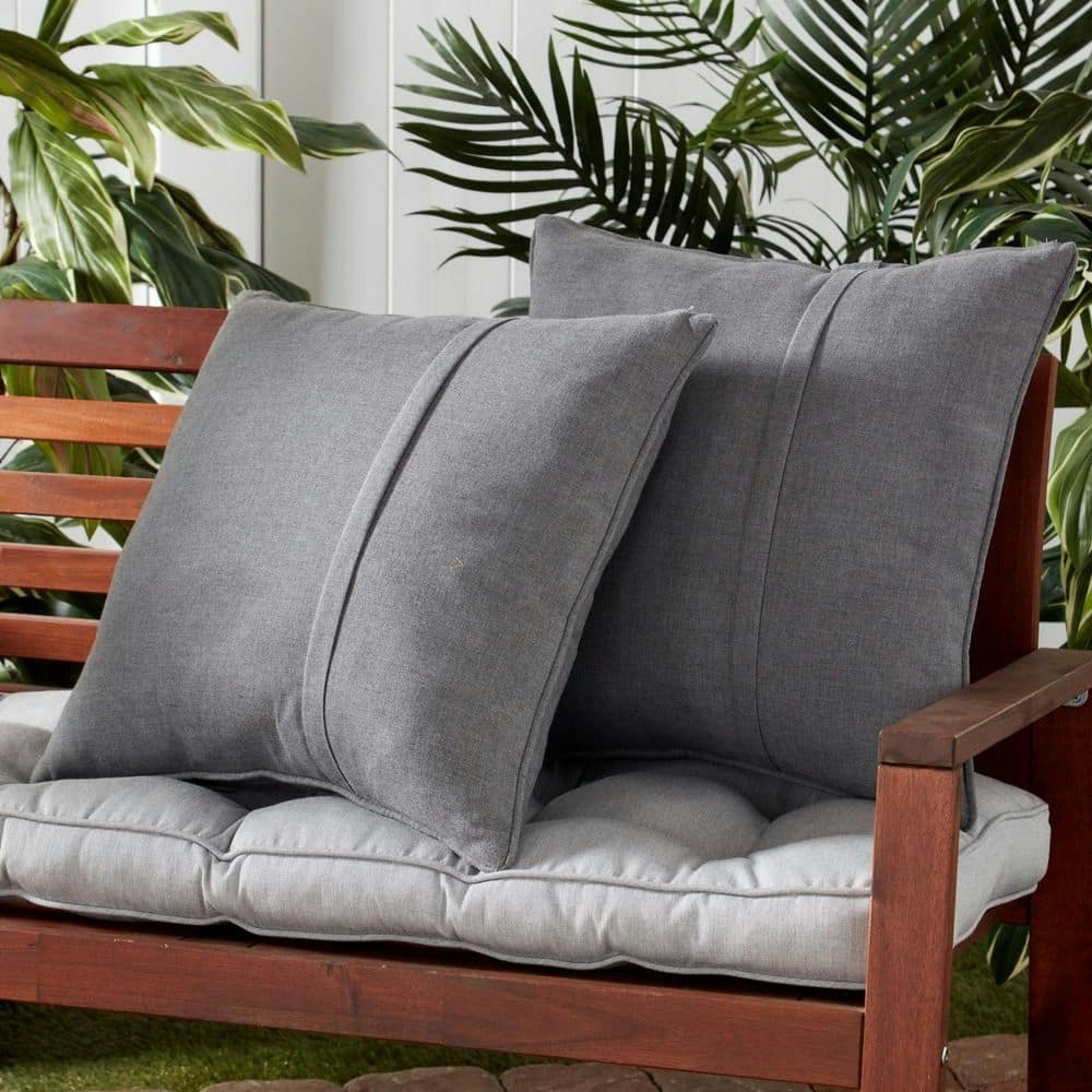 Sunbrella Cast Slate Square Outdoor Throw Pillow 2-Pack: $62.76 Sunbrella Cast Slate Square Outdoor Throw Pillow 2-Pack: $62.76