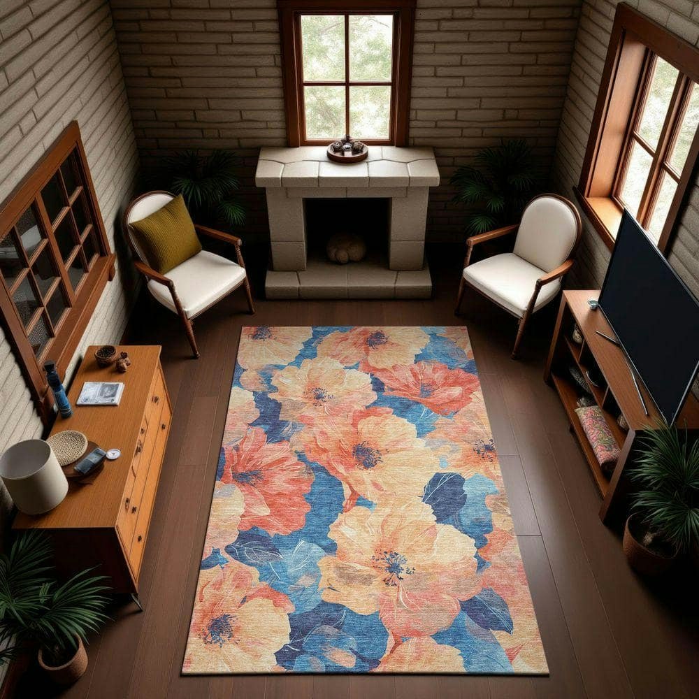Mayfield 3' x 4' Abstract Machine Washable Area Rug: $60.81 Mayfield 3' x 4' Abstract Machine Washable Area Rug: $60.81