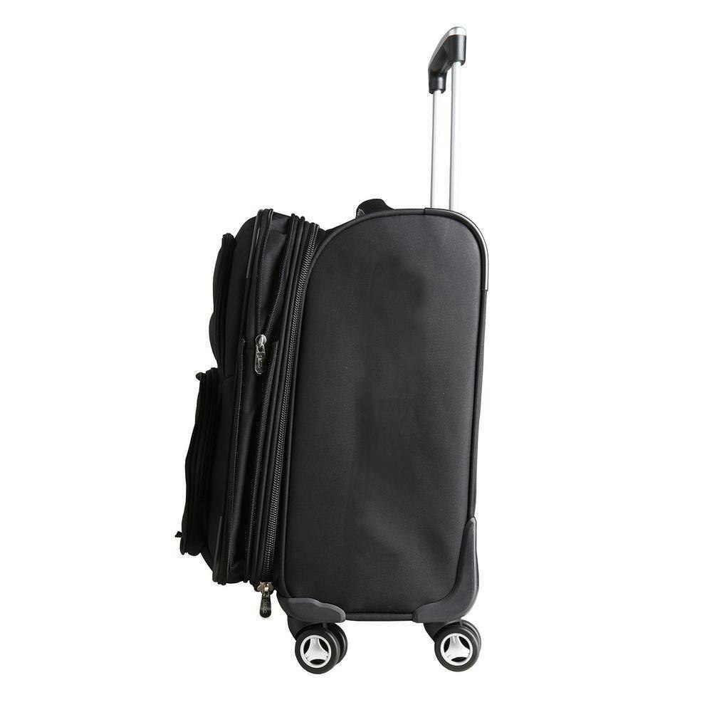 Tampa Bay Buccaneers 21-inch Softside Carry-On Spinner Suitcase: $149