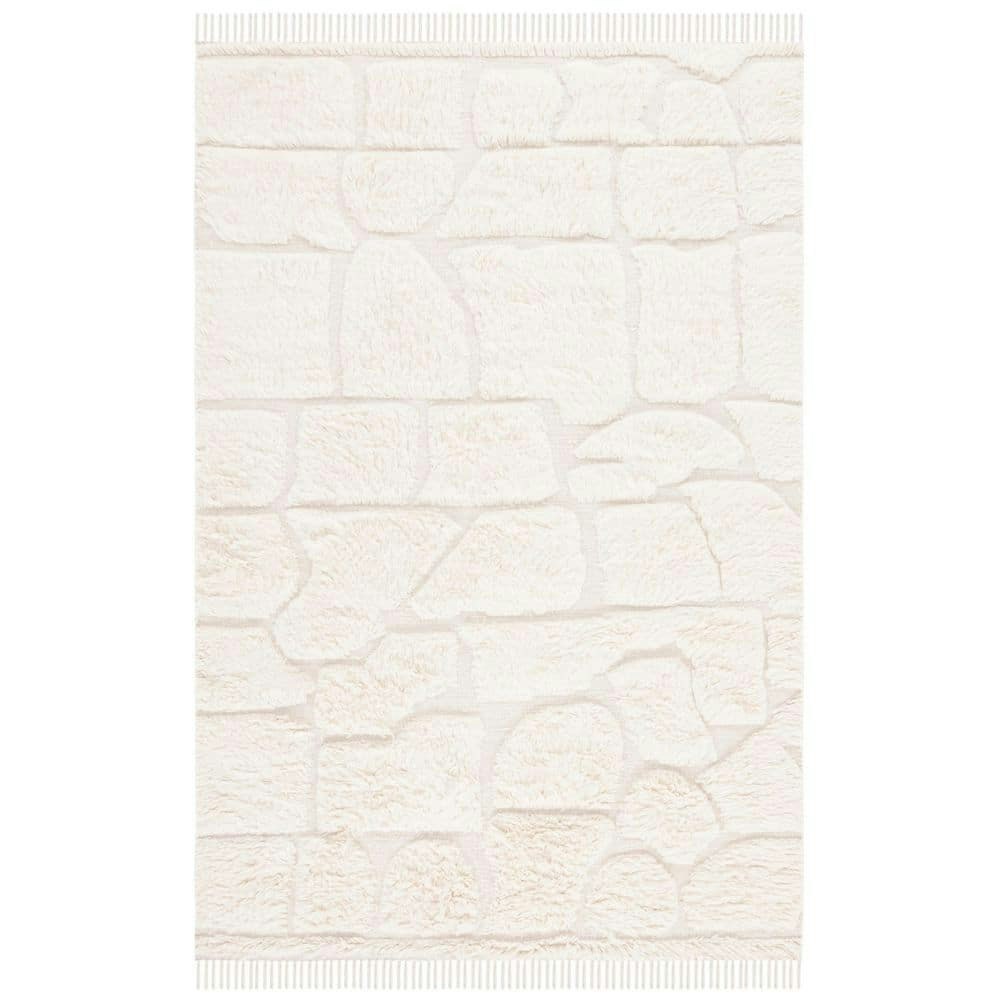 4' x 6' Kenya Ivory High-Low Fringe Area Rug: $134.93 4' x 6' Kenya Ivory High-Low Fringe Area Rug: $134.93