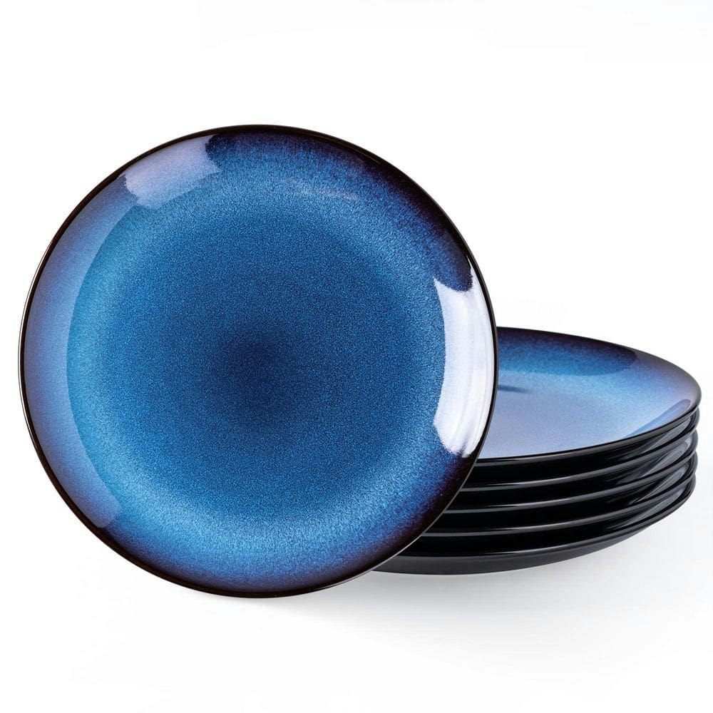 10.5-inch Handmade Reactive Glaze Porcelain Dinner Plates 6-Pack: $128.54 10.5-inch Handmade Reactive Glaze Porcelain Dinner Plates 6-Pack: $128.54