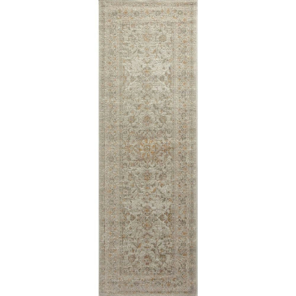Chris Loves Julia Rosemarie Ivory and Natural 2'7" x 4' Accent Rug: $38.47 Chris Loves Julia Rosemarie Ivory and Natural 2'7" x 4' Accent Rug: $38.47