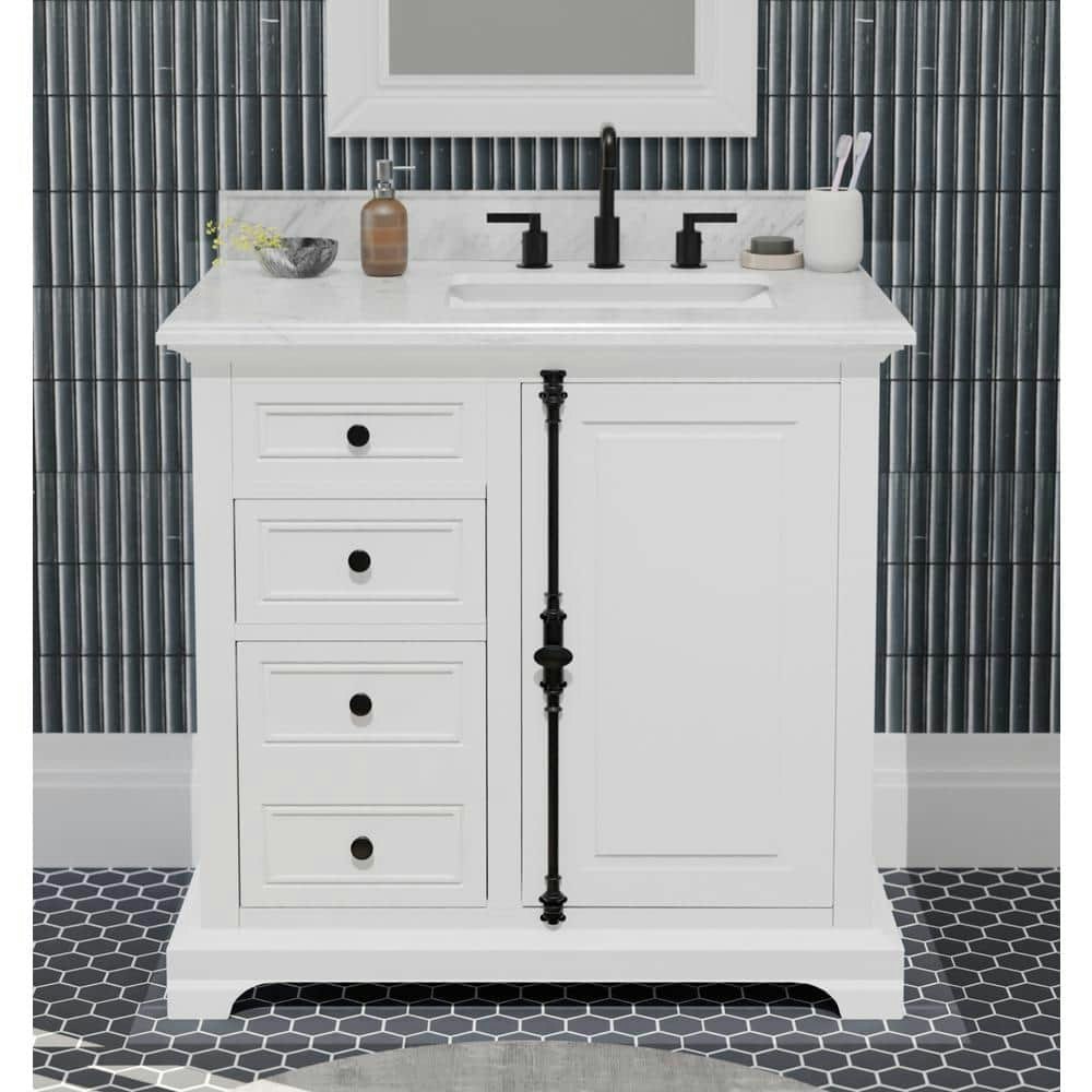Loda 37-Inch Single Sink Freestanding Bath Vanity: $1,029