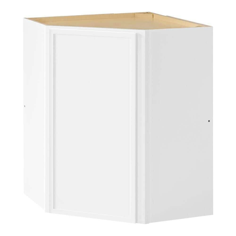 Leyton 24" x 24" x 30" Slim Shaker Corner Diagonal Kitchen Cabinet: $334