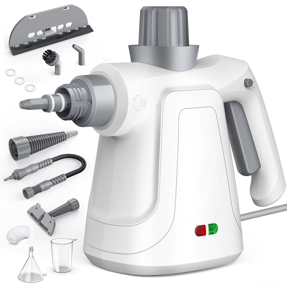 Handheld Steam Cleaner 12-Piece Set: $37.89