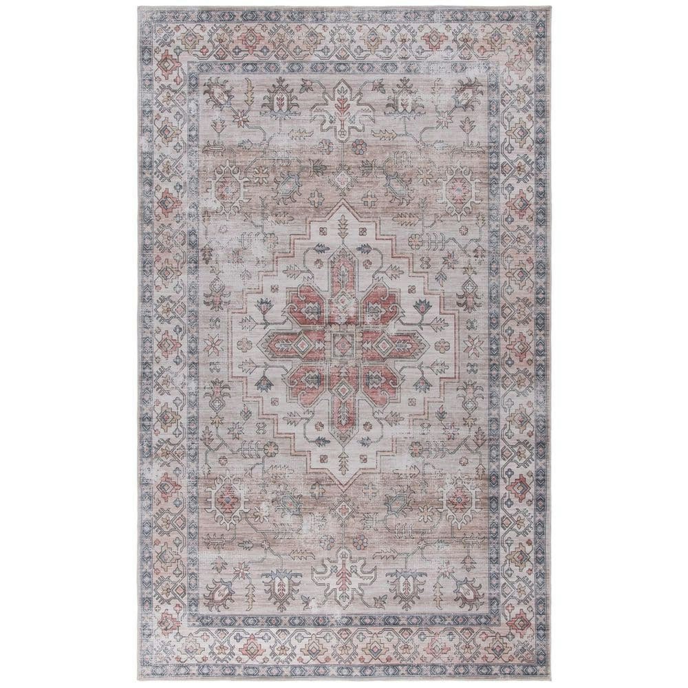Arizona 8'x10' Distressed Floral Medallion Area Rug: $140.56 Arizona 8'x10' Distressed Floral Medallion Area Rug: $140.56