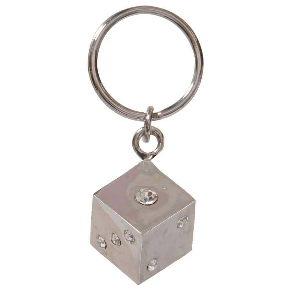Jeweled Dice Key Chain 3-Pack: $6.24 Jeweled Dice Key Chain 3-Pack: $6.24