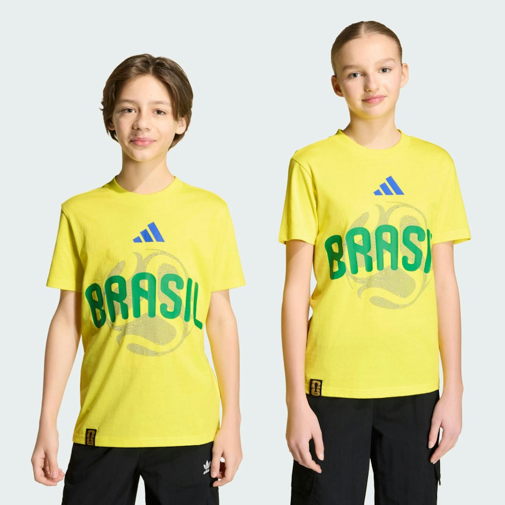 FIFA World Cup 26 Brazil Kids' T-Shirt: $25 FIFA World Cup 26 Brazil Kids' T-Shirt: $25
