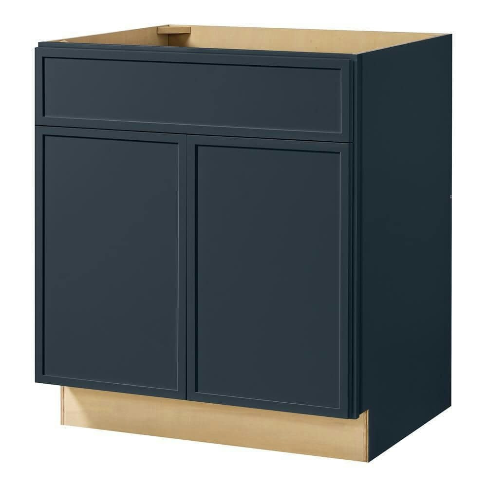 Leyton 30x24x34.5-Inch Slim Shaker Base Kitchen Cabinet: $347