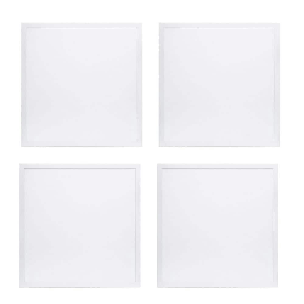 2' x 2' White Integrated LED Panel Light 4-Pack: $269.99 2' x 2' White Integrated LED Panel Light 4-Pack: $269.99