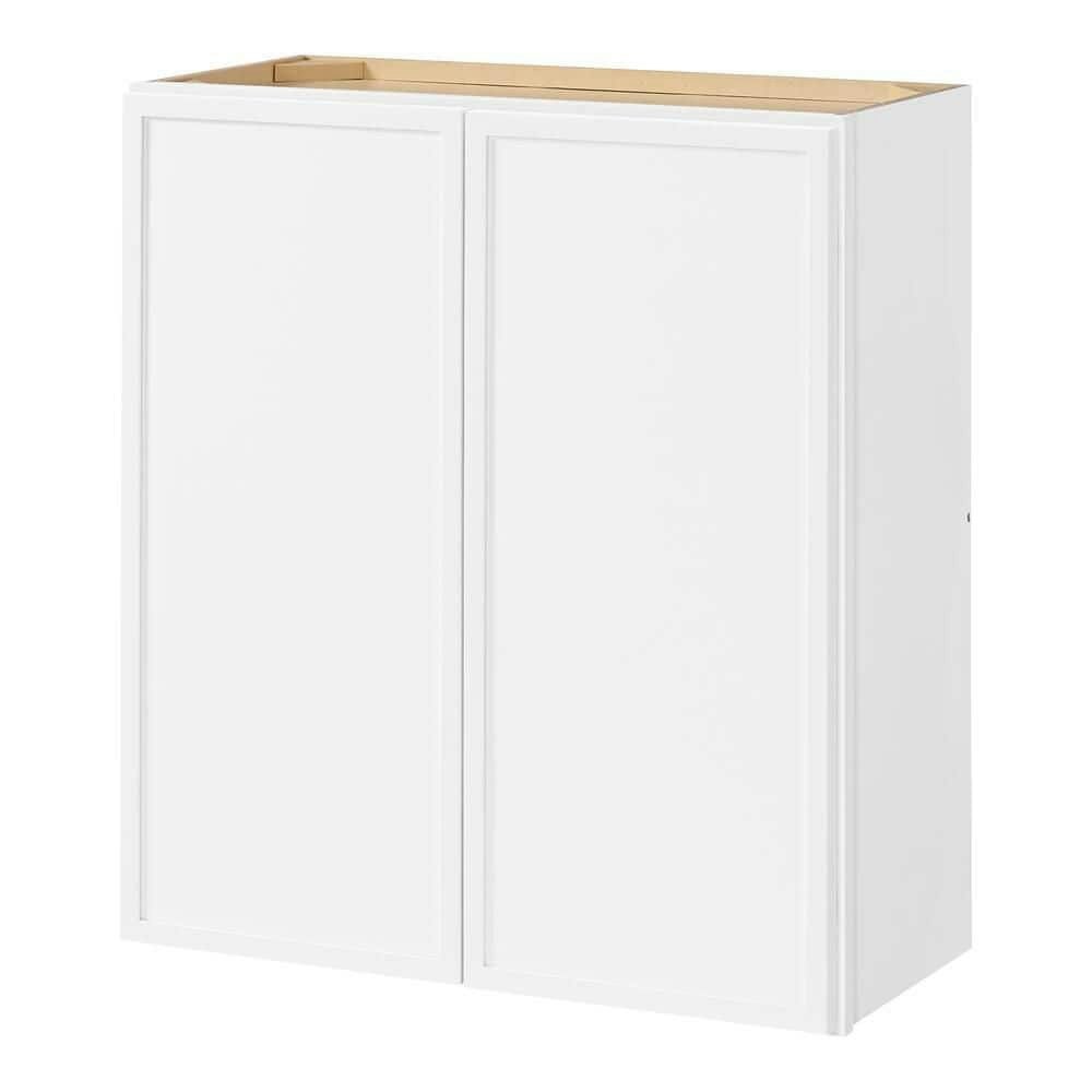 Leyton 27"W x 12"D x 30"H Slim Shaker Wall Kitchen Cabinet: $250