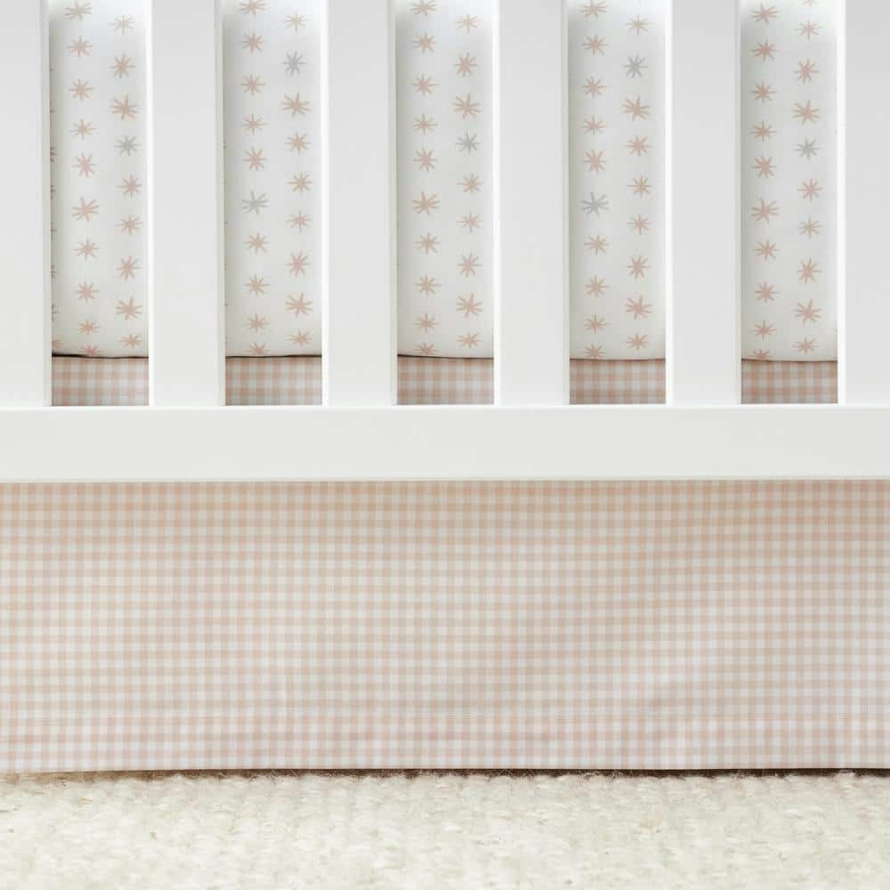Company Kids Cotton Gingham Crib Sheet: $42 Company Kids Cotton Gingham Crib Sheet: $42