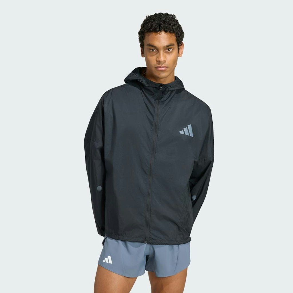 Adidas Adizero Running Jacket: $150 Adidas Adizero Running Jacket: $150