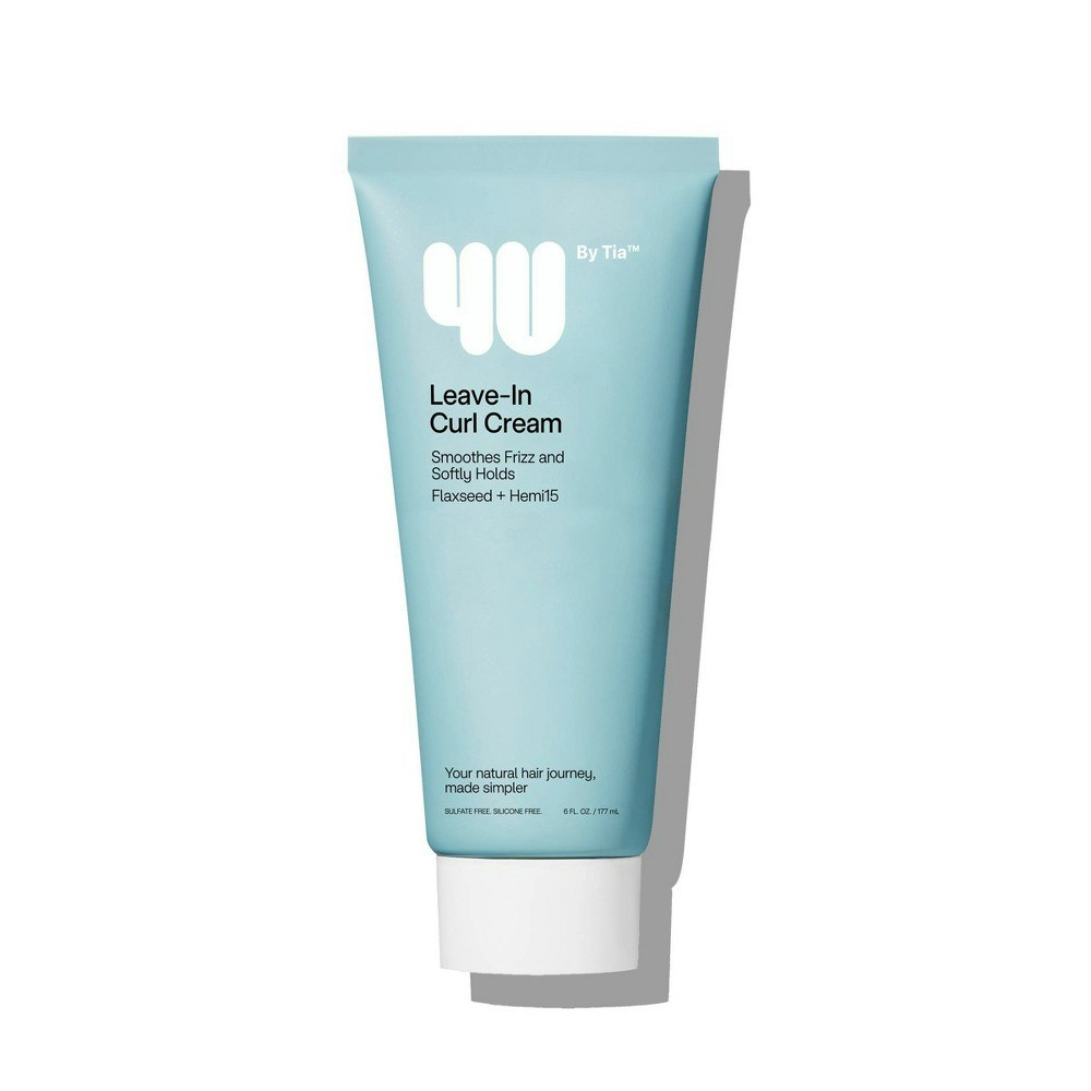 4U by Tia Leave-In Curl Hair Cream 6.7oz: $9.99 4U by Tia Leave-In Curl Hair Cream 6.7oz: $9.99