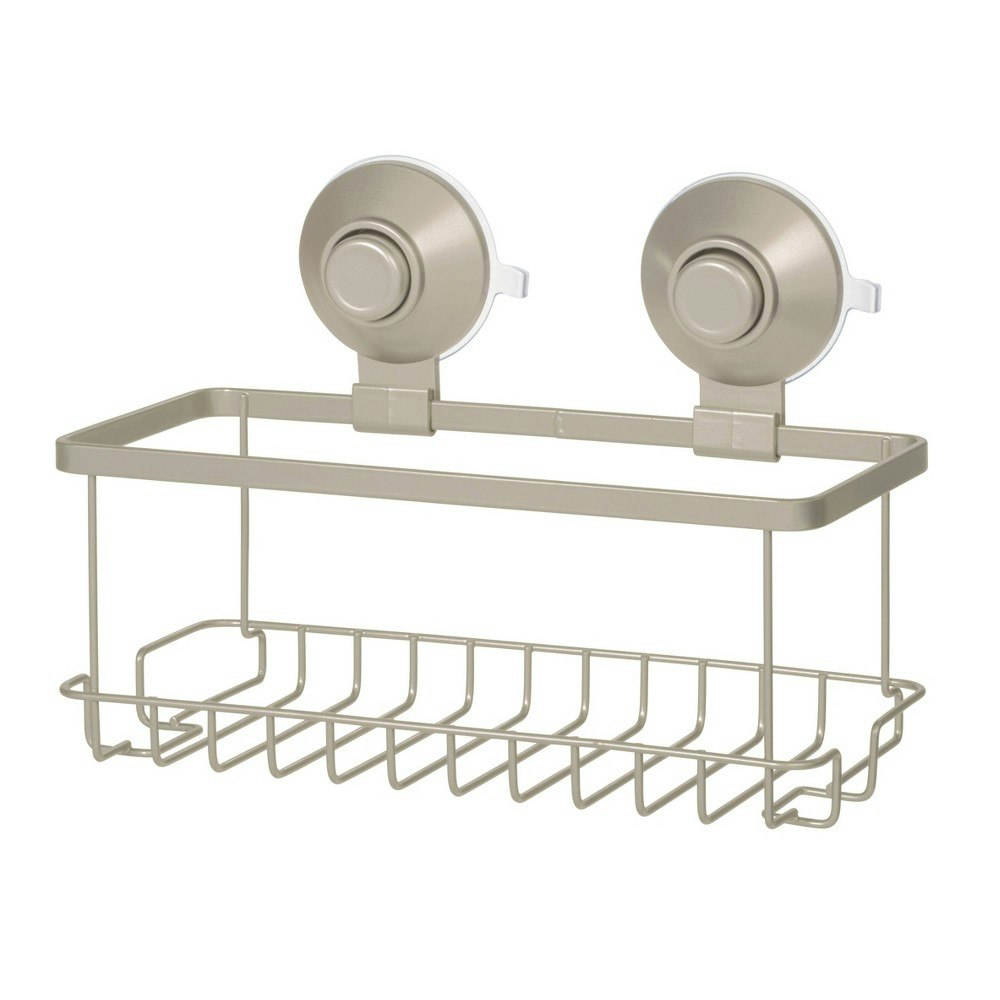 iDesign Everett PushLock Suction Shower Basket: $16.99 iDesign Everett PushLock Suction Shower Basket: $16.99