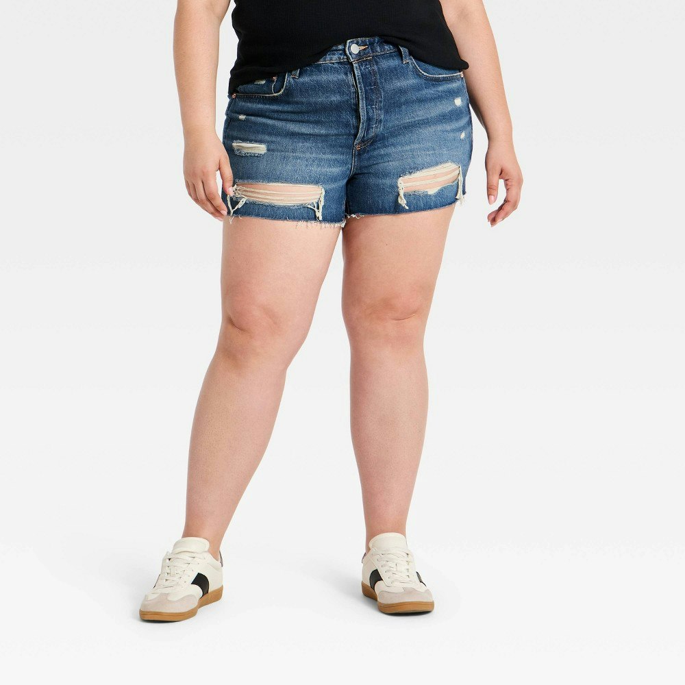 Universal Thread Women's High-Rise 2.5-inch Mini Cut-Off Shorts: $19.60 Universal Thread Women's High-Rise 2.5-inch Mini Cut-Off Shorts: $19.60