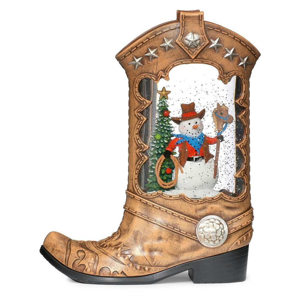 Roman Lit Swirl Snowman Christmas Figurine: $73.99